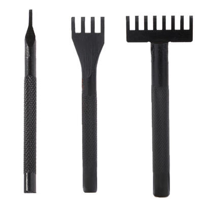 

4mm DIY Leather Hole Punches Craft Metal Lacing Stitching Punching Tools