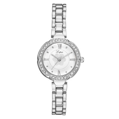 

Korean version of the retro ladies watch fashion Roman scale time watch diamond-encrusted dial exquisite high-grade quartz watch