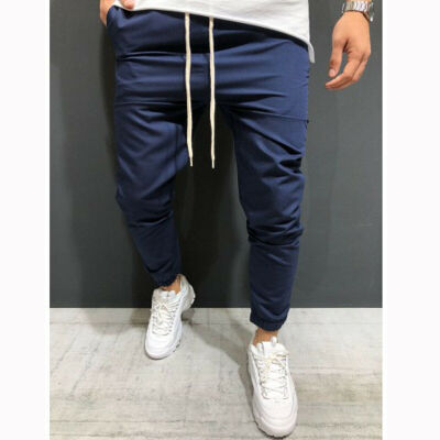 

Mens Sport Pants Long Trousers Tracksuit Fitness Workout Joggers Gym Sweatpants