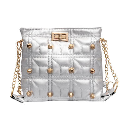 

Punk Rivet Women Shoulder Chain Bags Leather Casual Messenger Crossbody Bag
