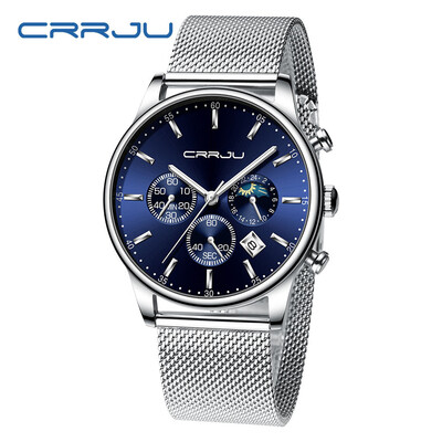 

Gobestart Mens Watches Luxury Top Brand Quartz Chronograph Watch Fashion Sports