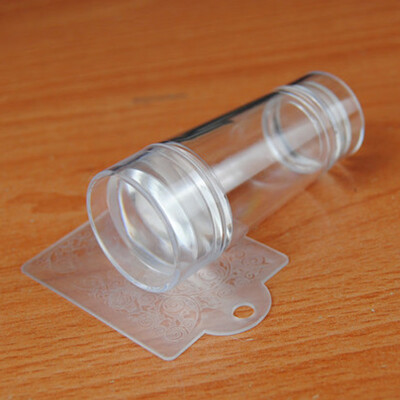 

Toponeto Double-end Jelly Silicone Nail Art Stamper Scraper Stamping Transfer Manicure
