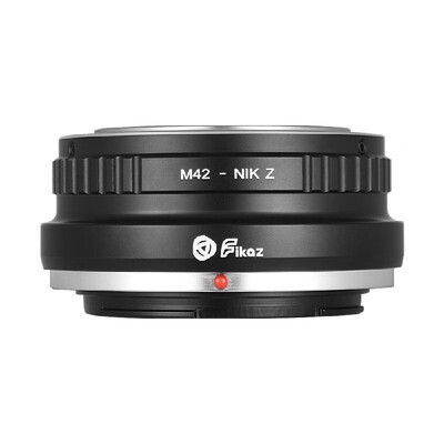 

Fikaz High Precision Lens Mount Adapter Ring Aluminum Alloy for Pentax PK-Mount Lens to Nikon Z6 Z7 Z-Mount Mirrorless Camera PK-N