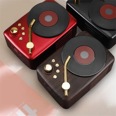

T12 Retro Portable Bluetooth Speaker High Quality Nostalgic Speakers TF Card Music Player