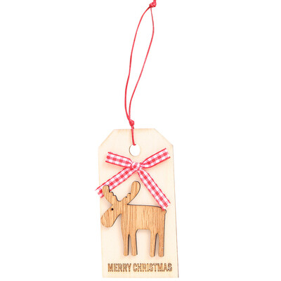 

〖Follure〗Merry Christmas Pendant Ornaments DIY Wood Crafts Gifts Xmas Tree Ornaments