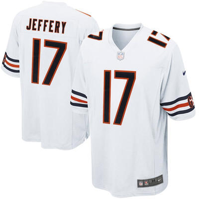 

Youth Football Jersey Chicago Bears Alshon Jeffery White Game Jersey