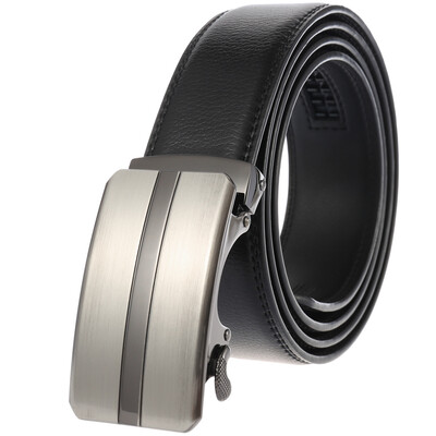 

New mens casual versatile wear-resistant belt automatic buckle belt LY36-22051-1