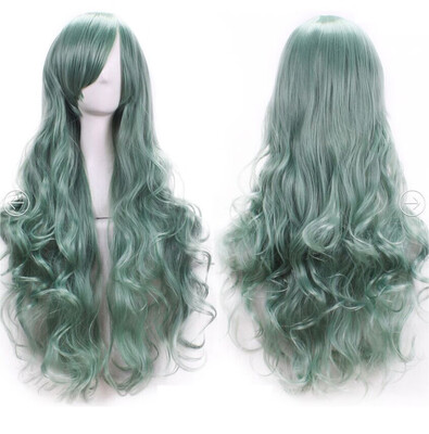 

〖Follure〗Cosplay Costume Wigs Women Long Curl Wavy Red Halloween Party Anime Hair
