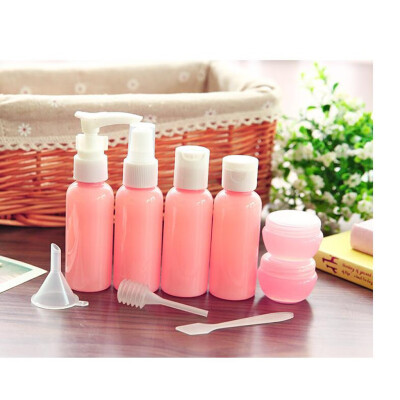 

Gobestart 9pcs Refillable Bottles Kit Travel Size Liquid Foundation Lotion Bottle Set