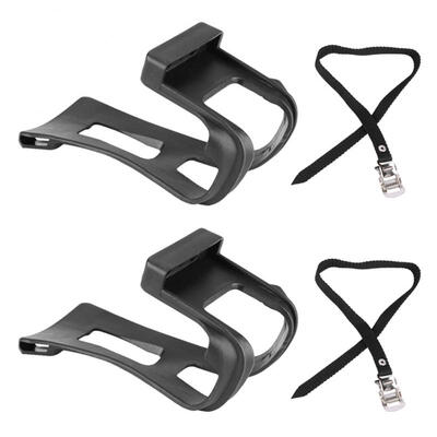 

Greensen 1 Set Cycling Bicycle Bike Toe Clip Toe Pedal Clips & Straps for Fixie Road Bike Non-Slip