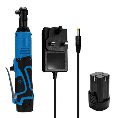 

18V Multifunctional Cordless Rechargeable Electric Wrench 38 Inch Right Angle Electric Ratchet Wrenches with LED Light
