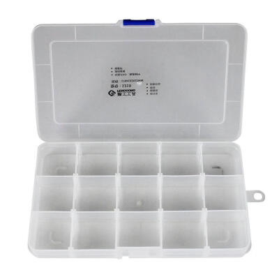 

Penggong Durable Transparent Component Storage Box Plastic Case Organizer