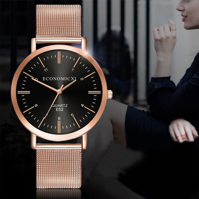 

RM Fashion Women Lady Rose Gold Bracelet Watch Analog Quartz Wrist Watches