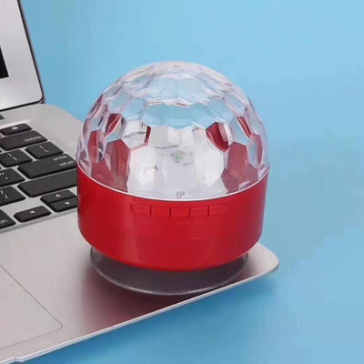 

AQ9 Mini Crystal Ball Bluetooth Speaker Portable Colorful Loudspeaker For Disco Party