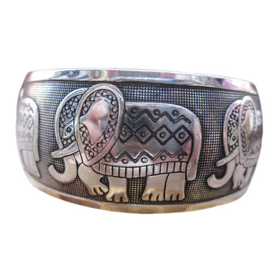 

Cuff Funny Elephant Item Tibet Tibetan Bangle Totem Luxury Bracelet Gift