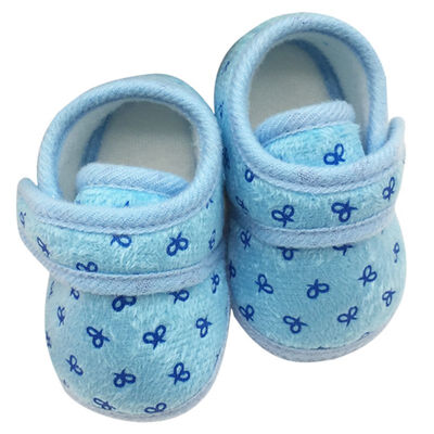 

Cute Newborn Infants Kids Baby Shoes Cozy Cotton Soft Soled Crib Shoes Prewalker SL07