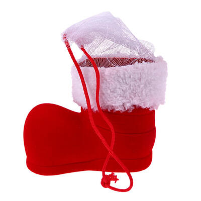 

Candy Boot Delicate Gift Bag Christmas Stocking Gift Holder Christmas Decor