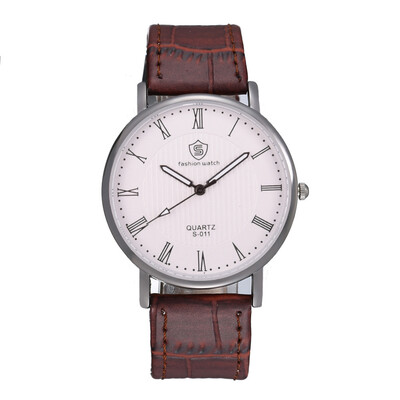 

New mens business Roman scale fashion mens leather