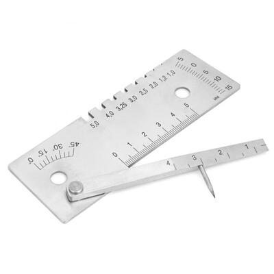 

Greensen Universal Multi-function Weld Gauge Welder Seam Inspection Measuring Ruler Welding Tool