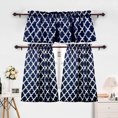 

Bladies Morocco Diamond Pattern Kitchen Curtain 4689