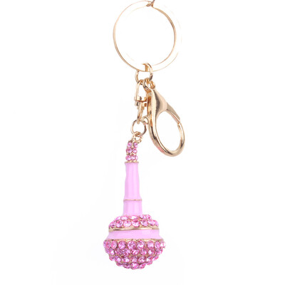 

Color diamond keychain bag car phone pendant holiday birthday gift