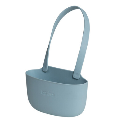 

Sink Drain Basket Kitchen Adjustable Rubber Creative Hollow Wash Sponge Pool Shelf Storage Bag
