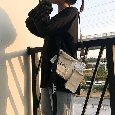 

Tailored Unisex Vintage Canvas Bag Shoulder Bag Messenger Bag Chest Bag Crossbody Bag