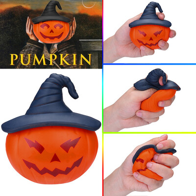 

Gotoamei Halloween Pumpkin Squishies Slow Rising Kids Toys Stress Relief Toys Hop Props