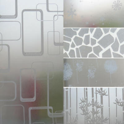 

Frosted Privacy Frost Glass Window Film Sticker Bedroom Bathroom Home Decoration