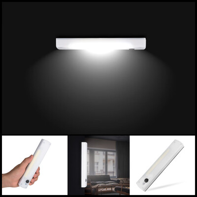 

Gobestart COB LED Bright Auto PIR Motion Sensor Light Cabinet Wardrobe Drawer Sensor Lamp