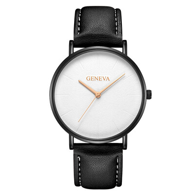 

Cheap Fashion Casual Women Students Minimalist Trend Temperament Art Design Small Dial leather Couple Watches