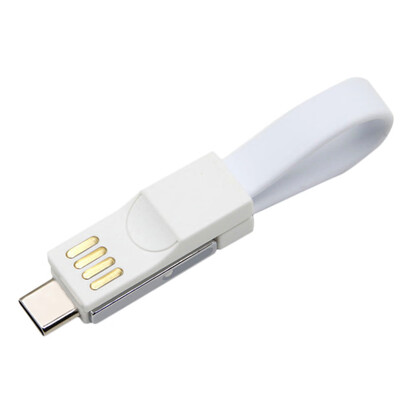 

Cwxuan 3 in 1 Key Chain USB Magnetic Charging Line Sync Data Cable