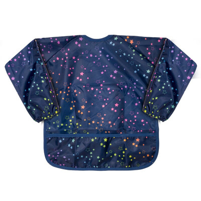 

Baby Bibs Waterproof Long Sleeve Apron Children Feeding Smock Bib Burp Clothes Soft Eat Toddler Clothing
