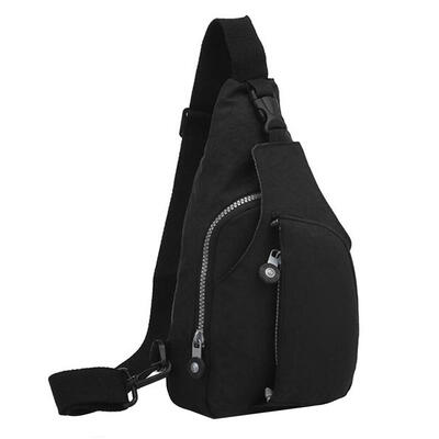 

Nylon Unisex Crossbody Chest Packs Travel Sport Shoulder Messenger Handbags