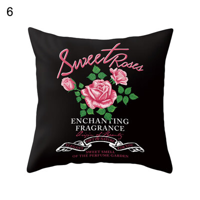 

Flower Letter Tiger Flamingo Pillow Case Cushion Cover Sofa Bed Car Cafe Decor