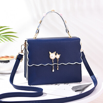 

Womens bag 2019 new bag female cool Korean casual fashion handbags Messenger shoulder bag
