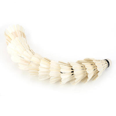 

Greensen 12PcsLot White Feather Badminton Balls Shuttlecocks Outdoor Sports Training Accessory