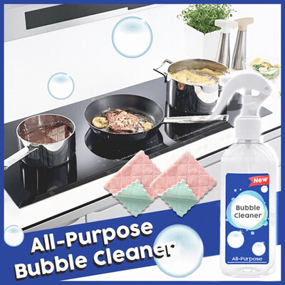 

Siaonvr Kitchen Grease Cleaner Multi-Purpose Foam Cleaner All-Purpose Bubble Cleaner