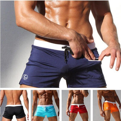 

New Men&39s Swimwear Swimsuits Surf Board Beach Wear Swim Trunks Boxer Shorts
