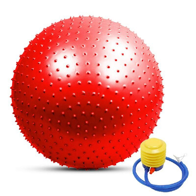 

Anti-burst Yoga Ball Thickened Stability Balance Ball Pilates Physical Fitness Exercise Ball 55CM 65CM 75CM Gift Air Pump