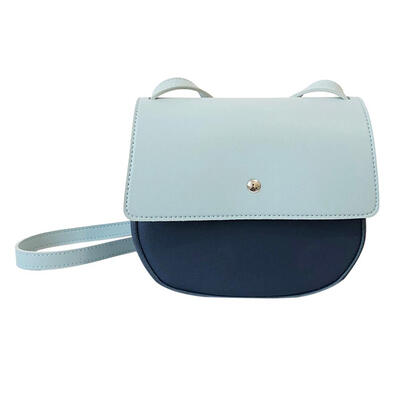 

Simple Fashion Clasp Women Splicing Color Shoulder Bag Girls Messenger Bags