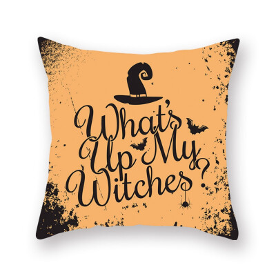

Pillowcase sofa hug pillowcase Halloween sofa bed home decoration cute pillowcase cushion cover cushion set microfiber