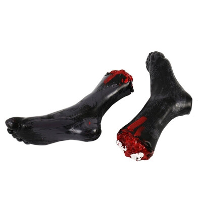 

Halloween Scary Bloody Fake Latex Arm Hand Foot Heart Brain Finger Horror Props Bloody