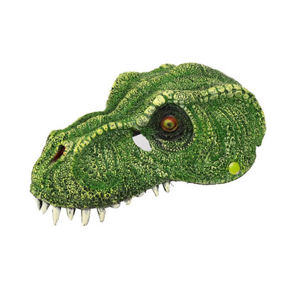 

Soft Non Toxic Tyrannosaurus Rex All Face Head Mask Halloween Party Costume Decorations Cosplay Costumes Head Mask