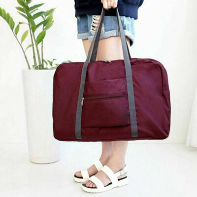 

Foldable Large Bag duffel Luggage Storage Waterproof Travel Pouch Tote Bag