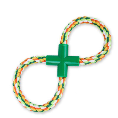 

Dog Rope Toy for Aggressive Chewers 8-Shaped Durable Dog Training Toys for Large Dogs Upgrade Indestructible Tug of War Dog Toys