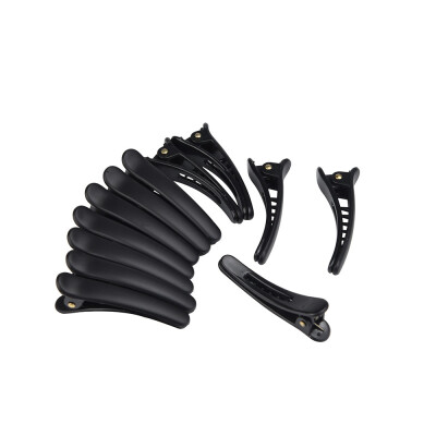 

〖Follure〗12 Pcs Multicolor Plastic Duck Teeth Hair Clips Hairdressing Salon Hairpins Non