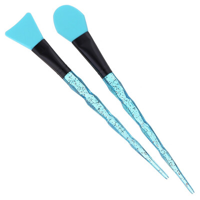 

Toponeto Transparent Crystal Handle Facial Face Mud Mask Mixing Brush Cosmetic Makeup Kit