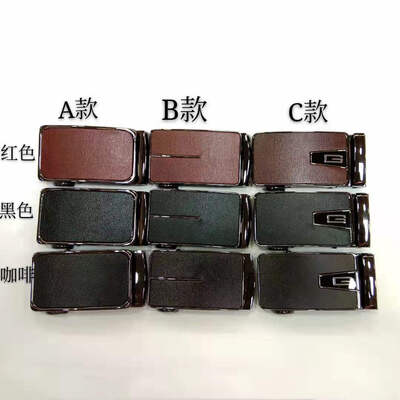 

Leather mens pin buckle belt business belt leather belt mens pants with two layers of leather