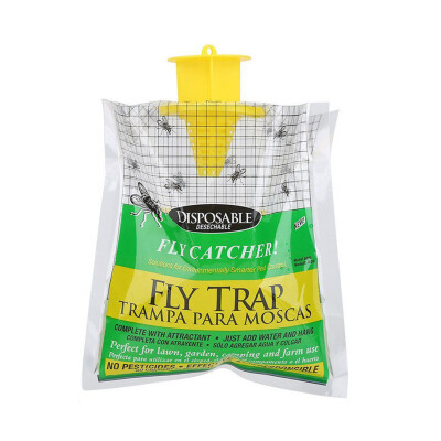 

Gobestart Upgraded Disposable Fly Trap Catcher Fly Catcher Insect Trap Hanging Style Pest